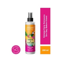 Güneşten Yıpranmış-kurumuş Saçlar İçin Nemlendirici Sıvı Saç Kremi 200 Ml