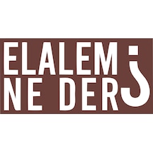 Elalem Ne Der Araba Sticker 17x17 Cm Kahverengi