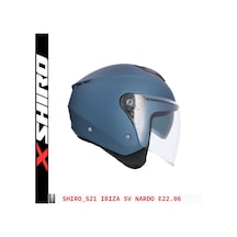 Shiro Jet&Ofc Ibiza M.C Sv Motosiklet Kaskı Nardo