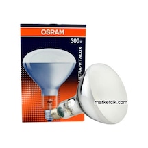 Osram 300 Watt Ultravitalüx Cam Yapıştırma Ampulü. Ultraviolet