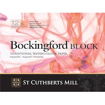 Bockingford Traditional Sulu Boya Defteri Hot Pressed 300g 12 Yap