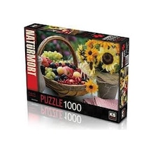 Ks Natürmort Fruit And Sunflower 1000 Parça Puzzle 11227 Alice