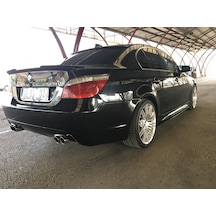 Bmw E60 Marşpiyel Lipi - Abs Plastik - Parlak Siyah