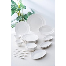 Acar Titania 31 Parça Kahvaltı Takımı Por-07130 Beyaz