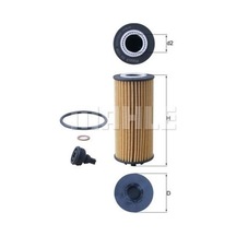Mahle-knecht-behr Ox1238d Yağ Filtresi Bmw B37 B38 B47 B48 F40 F45 F46 F48 F39 Mini F54 F55 F56 F59 8593186