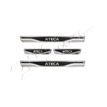 Seat Ateca Uyumlu Kapı Eşiği Karbon Krom 4 Parça
