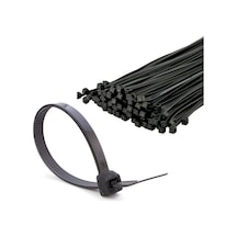 25 Cm 4X8 Siyah Eko Kablo Kelepçesi 100 Adet