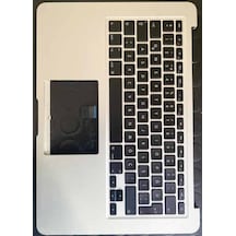 Apple Uyumlu MacBook Air A1466 Üst Kasa Topcase Klavye Backlight 2012/2017