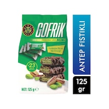 Kahve Dünyası Mini Gofrik Antep Fıstıklı Sütlü Çikolata Kaplamalı Gofret 125 Gr 12'li Paket