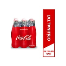Coca Cola 6x250 Ml Cam Şişe