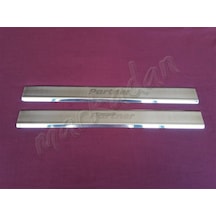 Woc Chrome Peugeot Partner Krom Kapı Eşiği 1996-2008 2 Parça Pasl N11.21