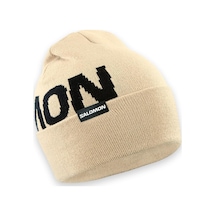 Salomon Lc2152900 Hermitage Beanie Bere Bej Unisex Bere 001