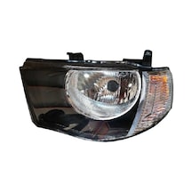 Mitsubishi L200 Far Lambası Sol Elektrikli Beyaz Sinyal 06-10