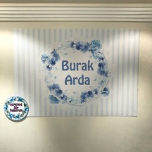 Doğum Günü-Baby Shower-Diş Buğdayı-Bebek Mevlüdü Branda Afiş (259159523)