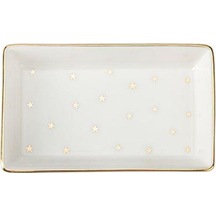 Forest Kahvaltı&meze Tabağı 7x11cm 6 Lı 04lfh000587 Beyaz