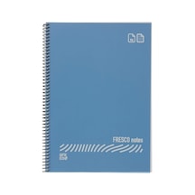 Tr 185494 Defter A4 Eko Fresco Spiralli Pp 96 Yaprak Çizgili 4935 Asorti Genel