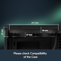 Arctic Freezer Iıı Pro 280 A-rgb Intel/amd Uyumlu, 280mm Radyatörlü, 2x14cm P14 Pro A-rgb Pwm Fanlı, Sıvı İşlemci Soğutucu Siyah Acfre00183a