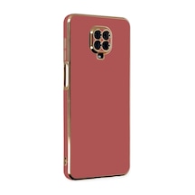 Xiaomi Redmi Note 9 Pro Kılıf Volet Silikon - Kırmızı Kirmizi