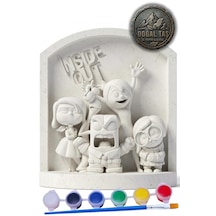 Ters Yüz-ınside Out 15 Cm Taş Biblo Çocuk Boyama Etkinliği