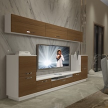 Decoraktiv Trendstyle 9 Mdf Tv Ünitesi Tv Sehpası Beyaz - Ceviz