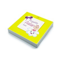 Erkek Bebek Çikolatası 48 Adet Madlen Çikolata Sarı