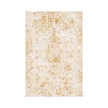 Kartela Halı Sina Halı Jüt Taban Dokuma Halı Hardal Sarısı - 180 X 270 Cm