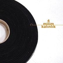 Contacall Kapı Pencere Bandı Kapı Pencere Yalıtım Süngeri Eva 4x25 Mm