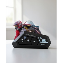 Motosiklet Kask Kulaklık Bluetooth Intercom Su Geçirmez
