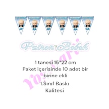 Patron Bebek İyiki Doğdun Yazılı Flama Diğer