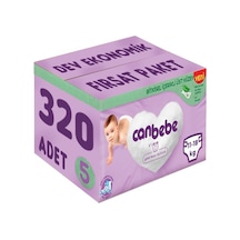 Canbebe Bebek Bezi 5 Numara 11-18kg Junior 320 Adet Dev Ekonomik 8'li