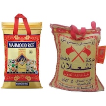 Mahmood Rice Basmati Pirinç 4 KG + Alşalan Basmati Pirinç 5 KG