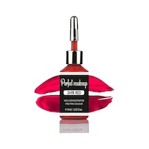 Kalıcı Makyaj Boyası - Dark Red Koyu Kırmızı 15ml Diğer 0