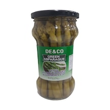 De&co Yeşil Kuşkonmaz Konservesi 330 G - Tüketime Hazır 6'li Avantaj Paketi - 6 Adet Tarı