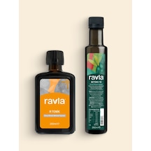 2'li Ürün - Ravla R Tonik Elma Sirkeli Bitkisel İçecek - 250ml / Ravla Detoks-10 Sirkeli Bitkisel İçecek - 250ml
