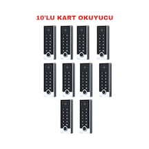 Sr-260 Em Wifi Tuya Video İnterkomlu Parmak İzi Şifreli Proximity Kart Okuyucu 125 Khz 10 Adet