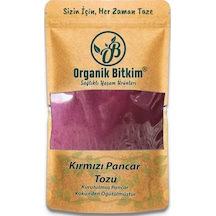 Organik Bitkim Kırmızı Pancar Tozu Öğütülmüş 1 Kg