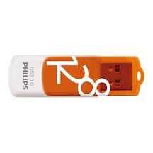 Phılıps 128gb Usb Bellek, 3.0 Vivid Turuncu/beyaz - Fm12fd00b/00
