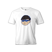 Karamatsu Beyaz Erkek Tshirt