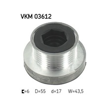 Skf Vkm 03612 Alternator Kasnak Clıo Iı-mgn-kng-scenıc K4m-k4j-k9k-f4p 6 Kanal