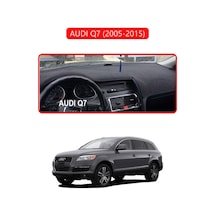 Audı Q7 2005-2015 Torpido Koruma Halısı Kırmızı Kenar
