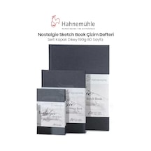 Hahnemühle Nostalgie Sketch Book Çizim Defteri Sert Kapak Dikey 190g 80 Yaprak