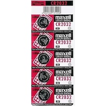 Maxell Cr2032 3v Lityum 5li Paket Düğme Pil