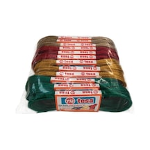 Temsan 12' Li Pvc Kaplama 10 Metre Çelik Çamaşır İpi -
