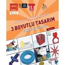 Çocuklar İçin Uygulamalarla 3 Boyutlu Tasarım - Hakan Ataş - Abaküs Kitap