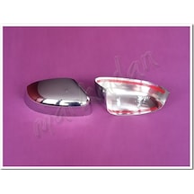 Woc Chrome Ford Focus Krom Ayna Kapağı 2011-2018 2 Parça Abs Krom