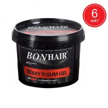 Bonhair Waxy Gum Gel Waxlı Saç Jölesi 6 x 700 ML