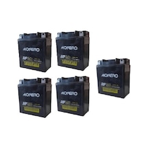 Monero 5 Yüksek 12n5l - Bs - Cub - Ybr 5'li Set Akü Ebatları: 119x60x129mm