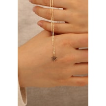 Çgk Çiğdem Gürel Kuyumculuk Çiçek Altın Kolye Gold