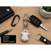 Buzcuk Peluş Penguen Charm Anahtarlık Sevimli Çanta Aksesuarı Hediye