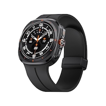 Samsung Galaxy Watch 8 40mm İçin Kordon Ribbon Line Siyah Galaxy Watch 8 40mm İle Uyumlu Kordon - Siyah Çok Renkli